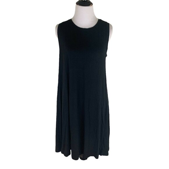 LOFT Dresses & Skirts - Ann Taylor LOFT Women's S Small A-Line Mini Dress Black NWT Rayon Blend